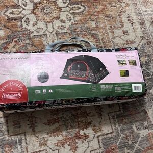 NEW Vera Bradley Coleman Skydome 4-Person Camping Tent Eden Paisley Gray NIB